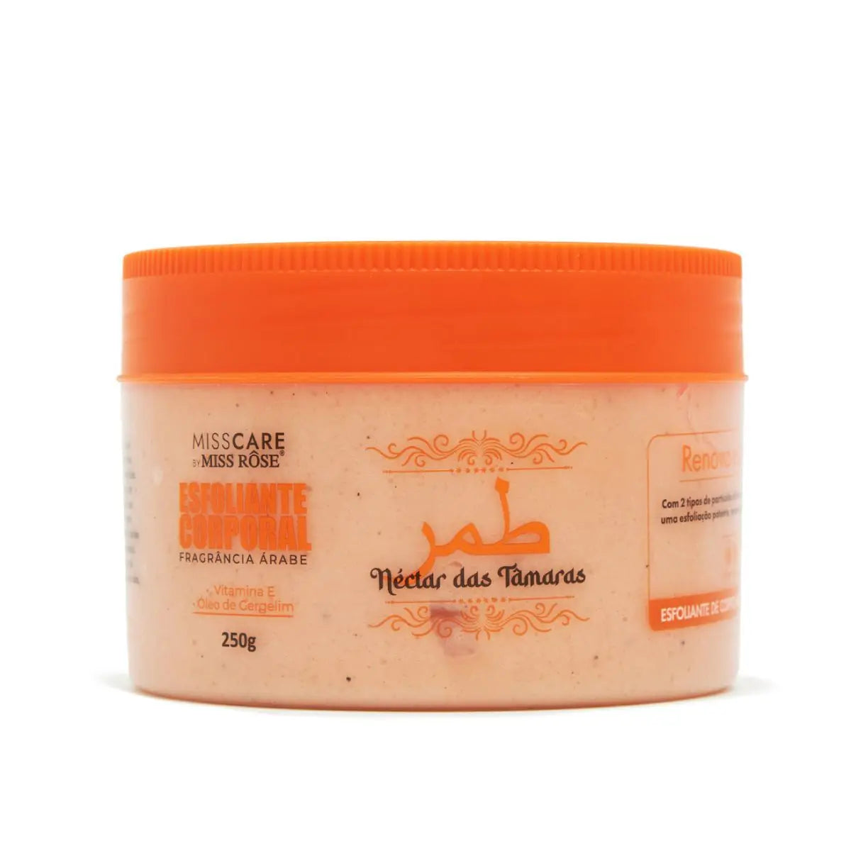Esfoliante Corporal Miss Rôse 250g – Fragrância Árabe Dies Nectar | Pele Macia e Perfumada