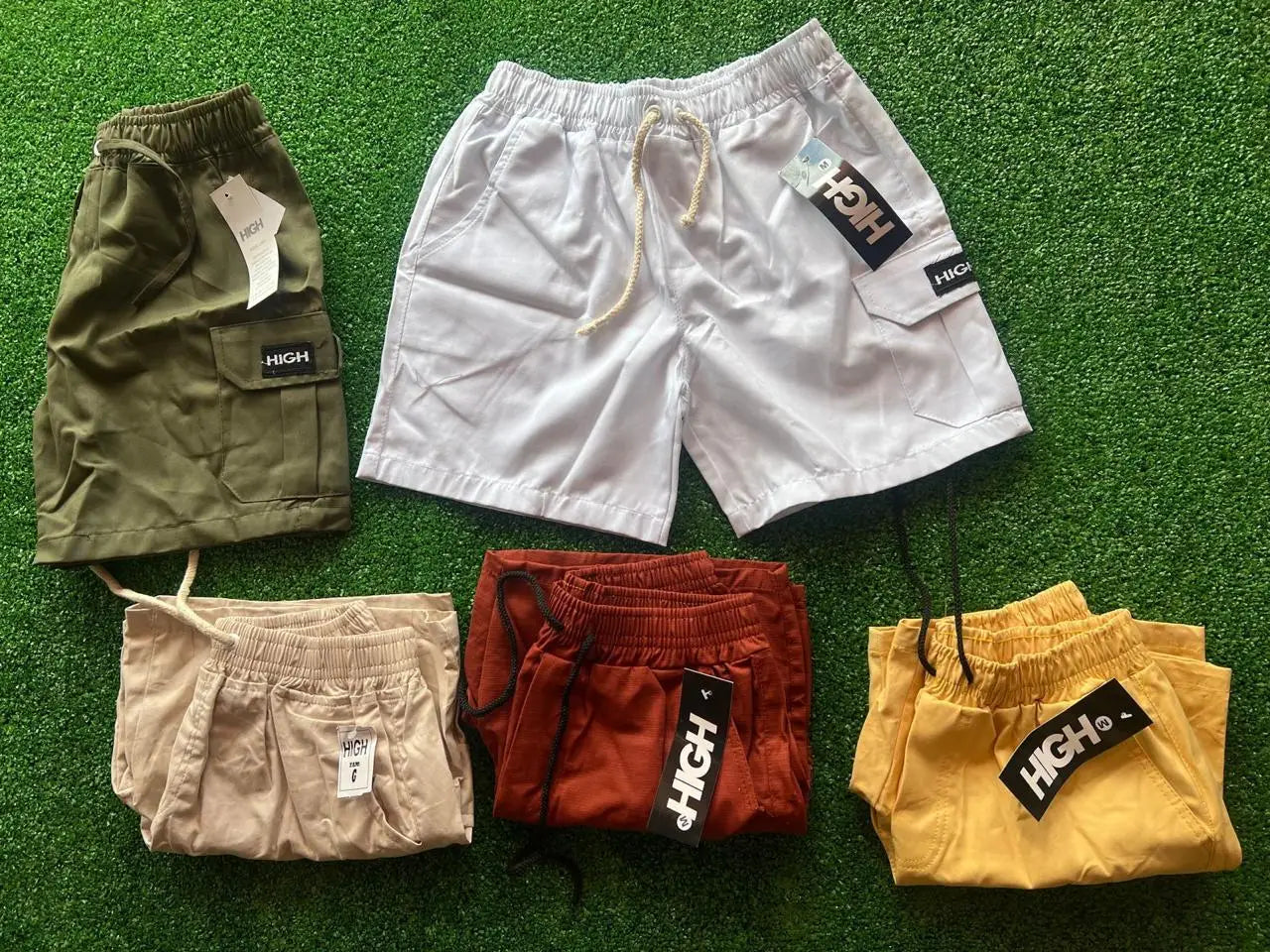 Kit com 3 Bermudas Cargo Masculinas Sarge – Com Elastano, Bolsos Funcionais e Estilo Casual