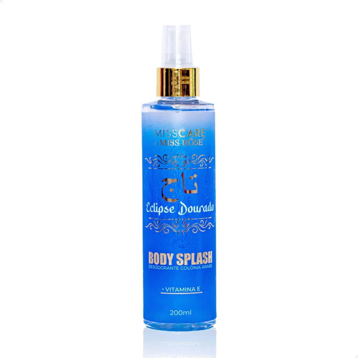 Body Splash Árabe Miss Rôse – Colônia Desodorante 200ml | Fragrância Oriental Intensa e Elegante