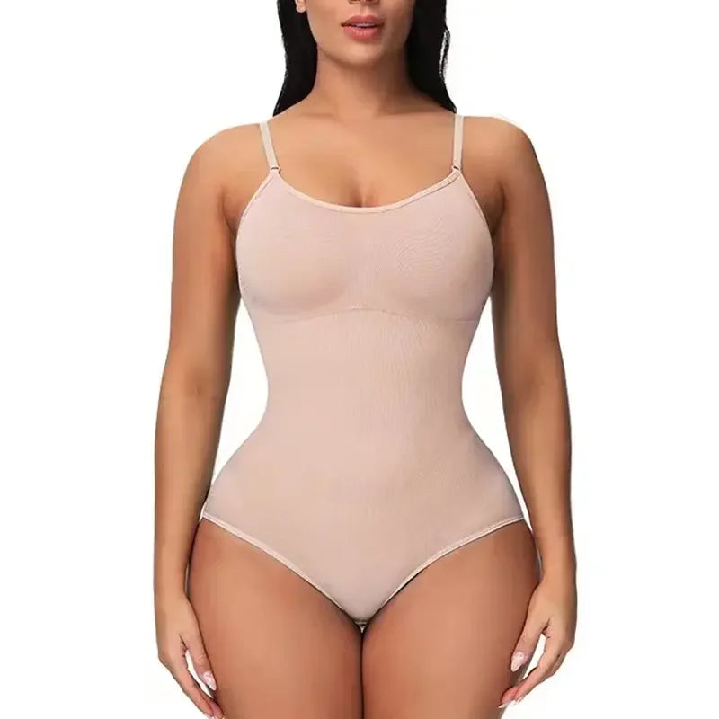 Body Modelador Feminino Sem Costura – Controle de Abdômen, Levanta Bumbum | Roupa Íntima Slim para Uso Diário