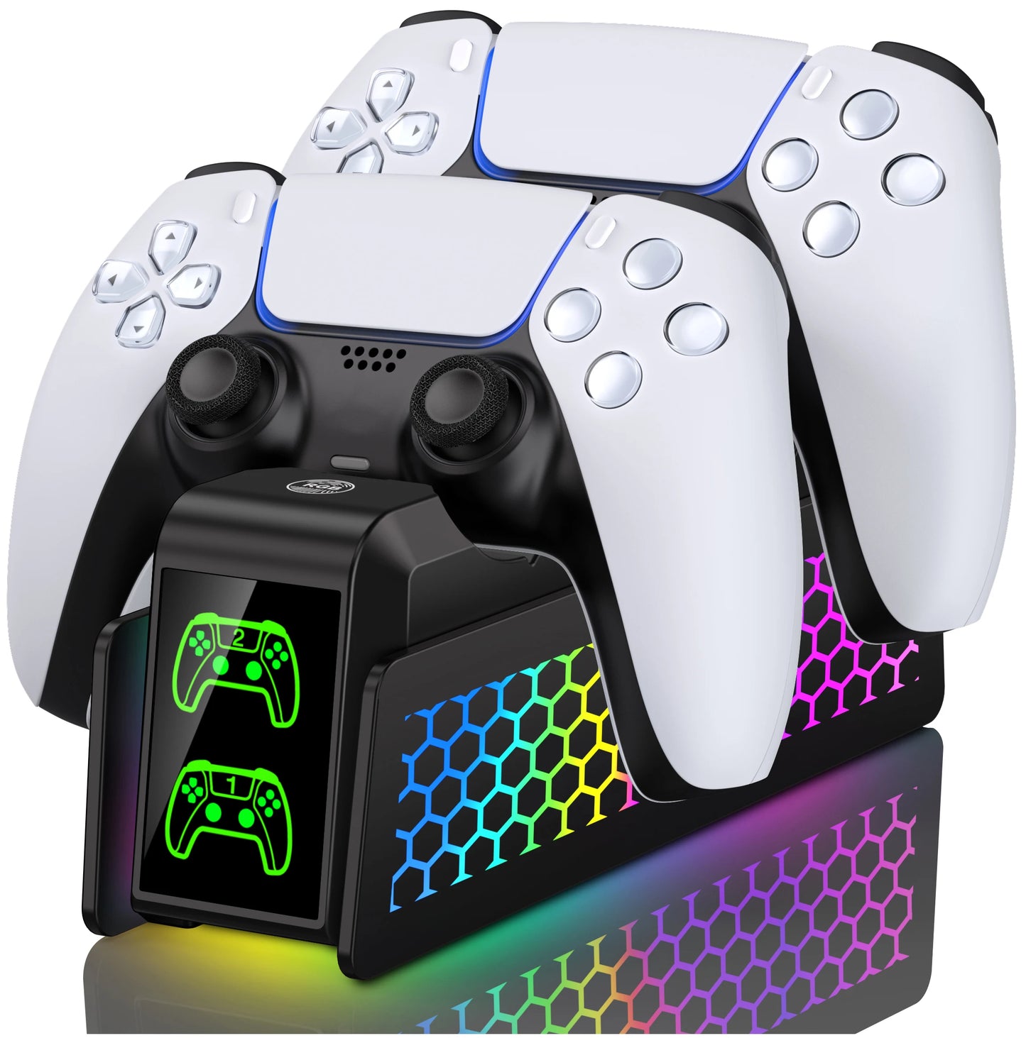 Dual Fast Charger for PS5 Wireless Controller Stand for Sony PlayStation 5 Gamepad DualSense controller Charging Base