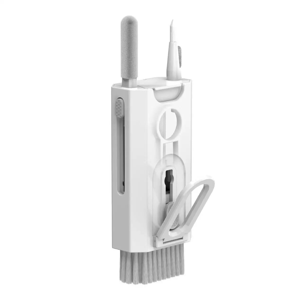 Kit de Limpeza 8 em 1 para Eletrônicos – Escova para Teclado, Caneta para Fones, Ferramentas para Celular, iPad e Extrator de Teclas