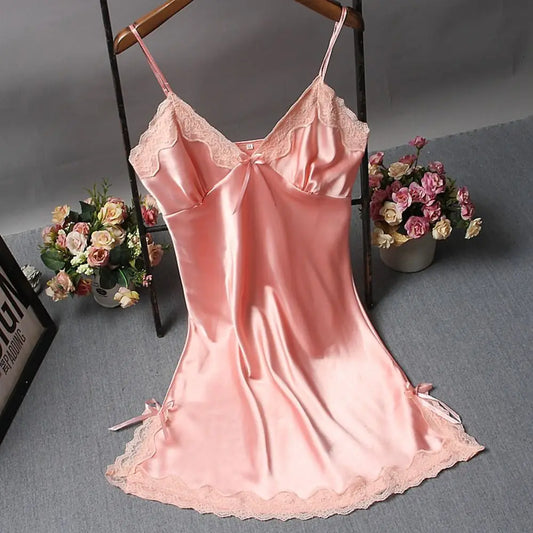 Camisola Sexy com Renda – Ideal para Noite, Casamento ou Lingerie Especial - Shopviro