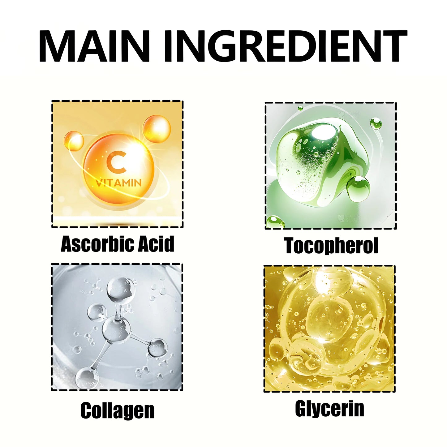 Creme Antienvelhecimento com Cúrcuma, Vitamina C, Colágeno e Ácido Hialurônico – 50g | Hidratante, Antirrugas e Iluminador Facial