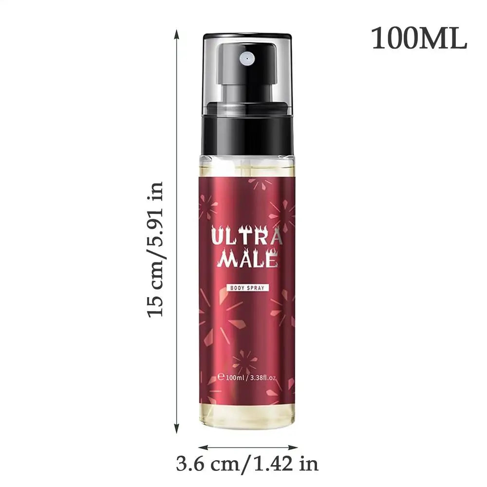 Perfume Masculino Body Spray 100ML – Fragrância Excitante e Duradoura | Ideal para Encontros, Conquistas e Uso Diário