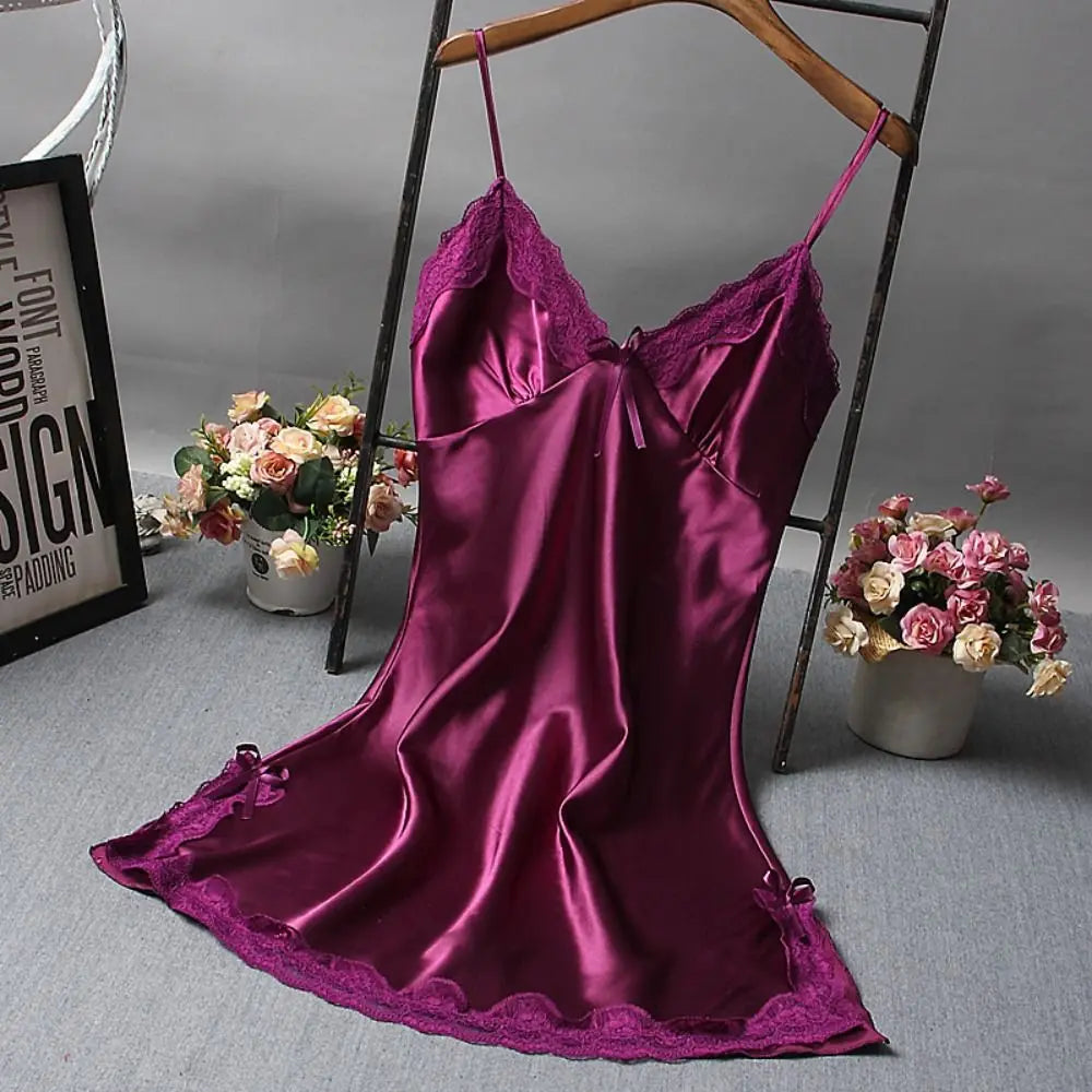 Camisola Sexy com Renda – Ideal para Noite, Casamento ou Lingerie Especial