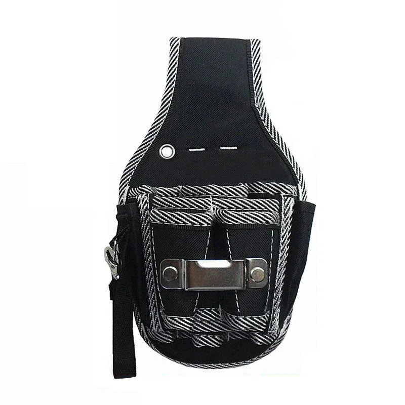 Bolsa de Ferramentas Multifuncional em Nylon – Cinto de Cintura com Bolsos para Chaves, Alicates e Kit de Manutenção | Ideal para Eletricistas e Técnicos