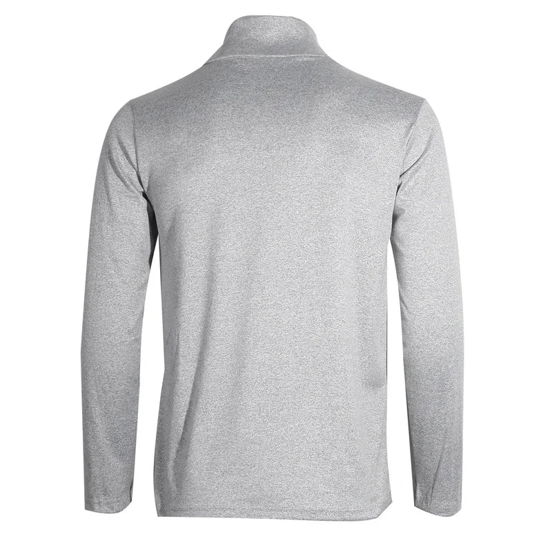 Blusa Térmica Masculina de Inverno – Gola Alta, Manga Longa, Slim Fit | Roupa Térmica Leve para Dias Frios