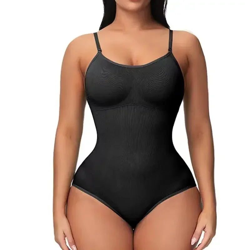 Body Modelador Feminino Sem Costura – Controle de Abdômen, Levanta Bumbum | Roupa Íntima Slim para Uso Diário