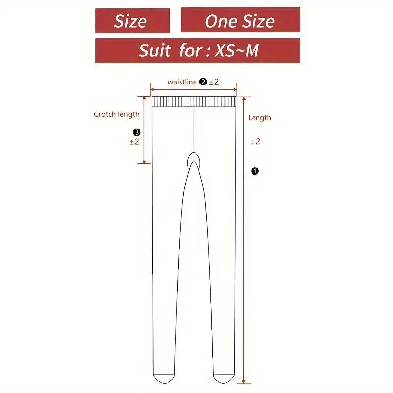 Calça Térmica Feminina – Efeito Transparente Falso | Legging de Outono com Alta Elasticidade