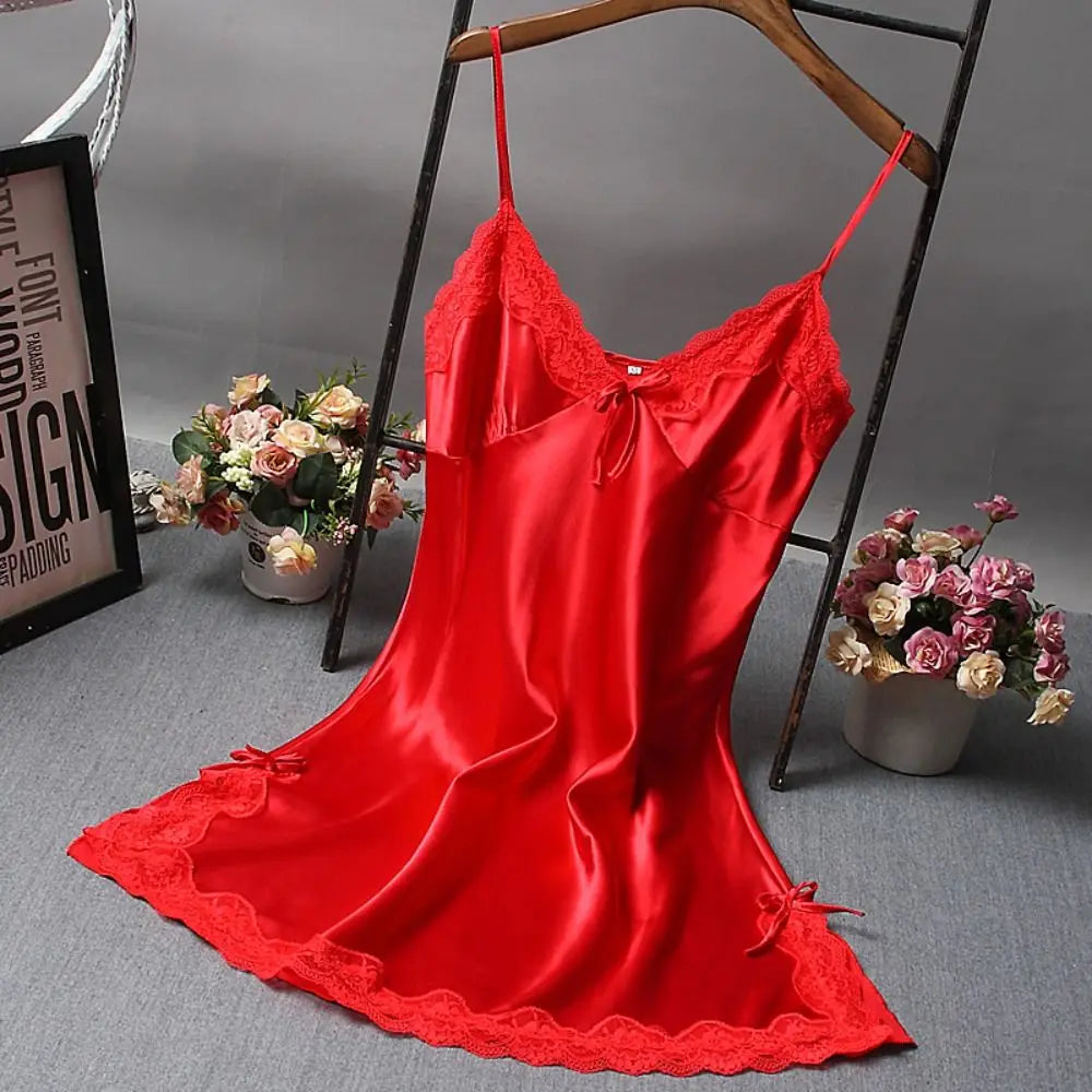 Camisola Sexy com Renda – Ideal para Noite, Casamento ou Lingerie Especial