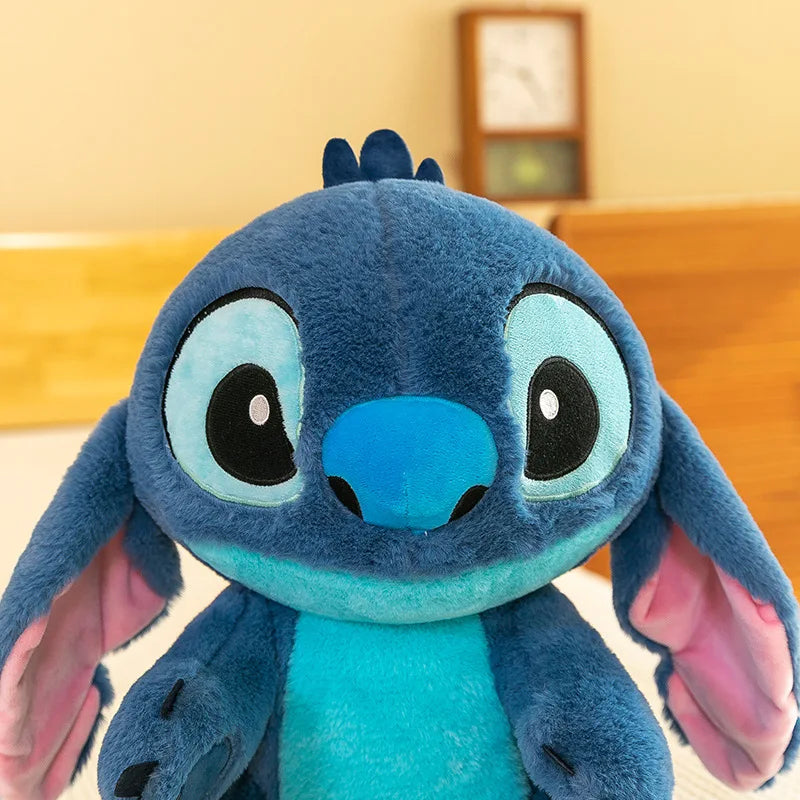 Pelúcia Lilo & Stitch 32cm – Boneco Azul Macio e Kawaii | Presente Infantil Fofinho