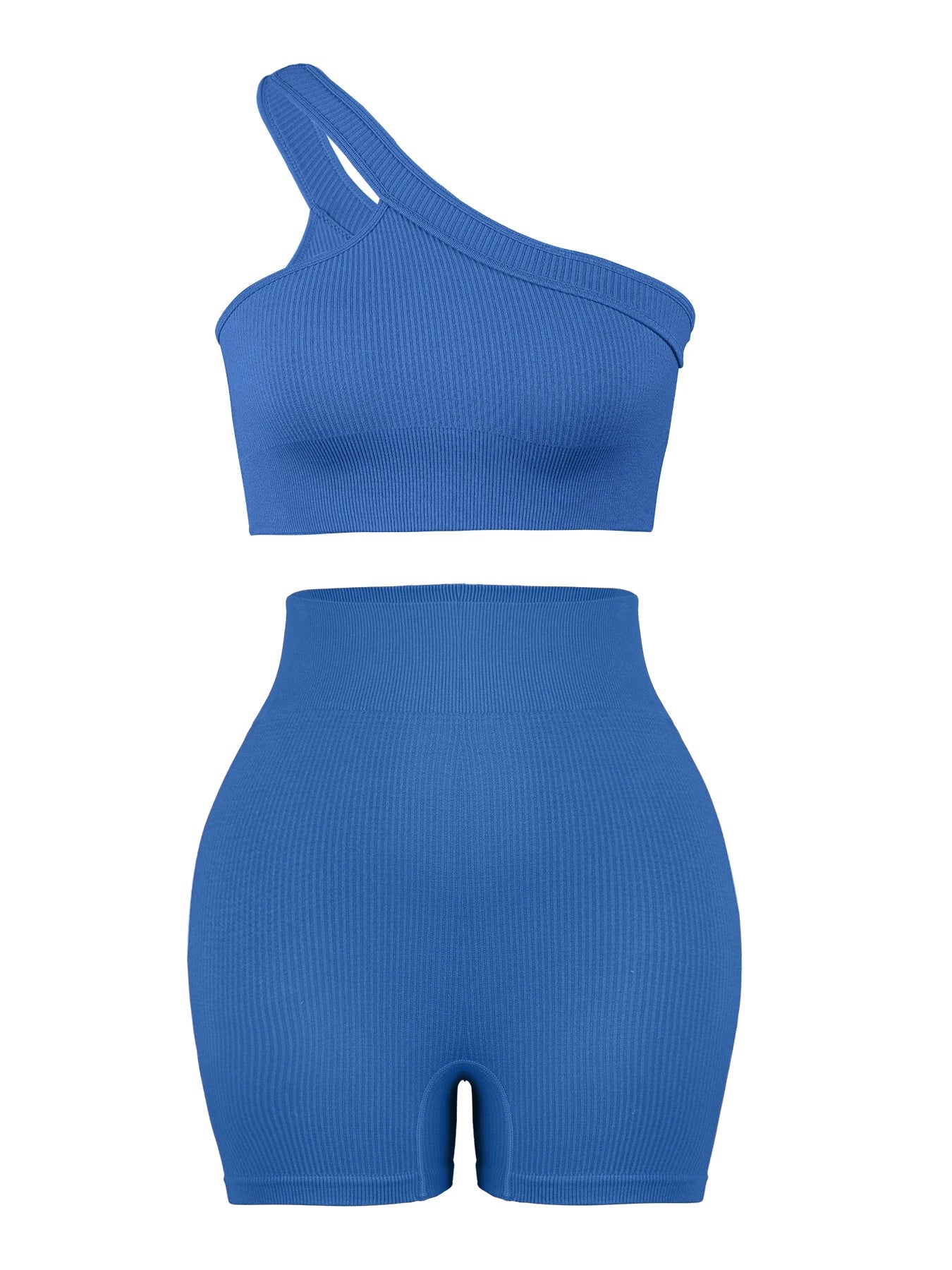 Conjunto Fitness Feminino CHRLEISURE – Sem Costura, Top sem Bojo + Legging Canelada | Ideal para Academia, Yoga e Corrida
