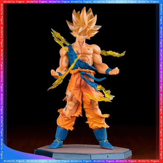 Figura de Ação Goku Super Saiyajin – 17 cm | Colecionável Dragon Ball Z - Shopviro
