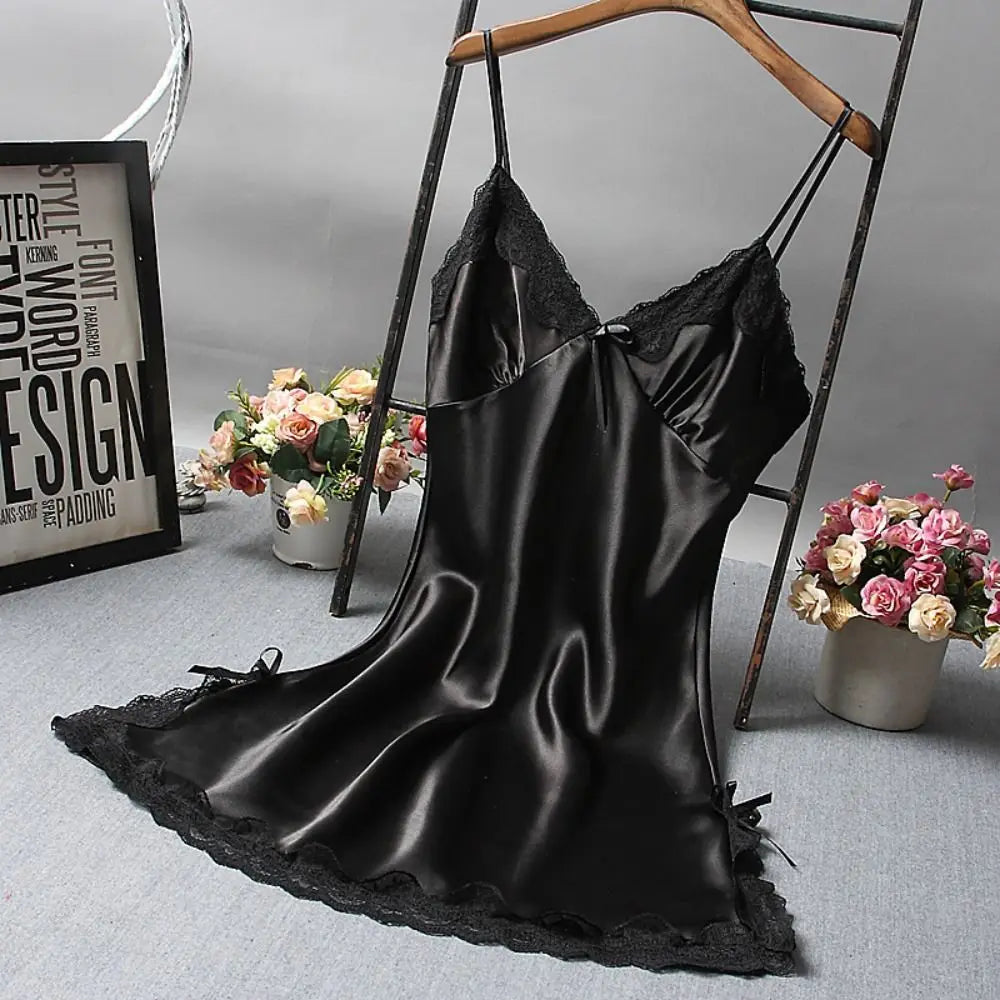 Camisola Sexy com Renda – Ideal para Noite, Casamento ou Lingerie Especial