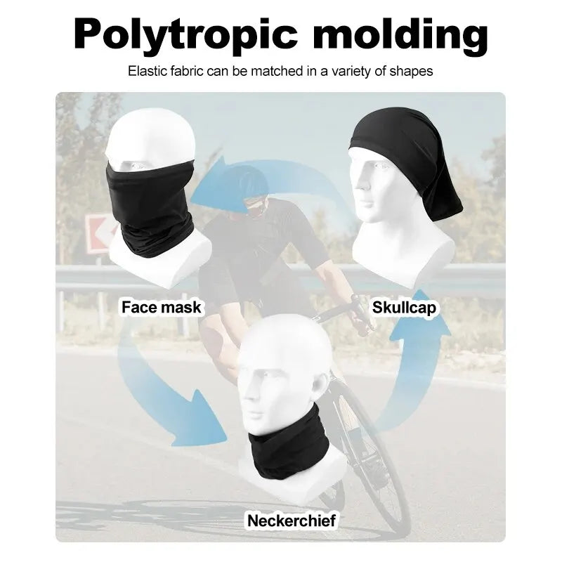 Bandana Esportiva Multifuncional – Máscara Respirável com Proteção UV para Ciclismo, Corrida e Pesca