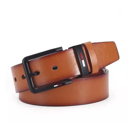 Men’s Synthetic Leather Belt – Classic Style with Modern Durability