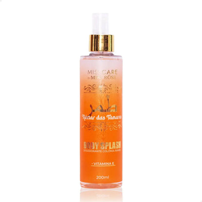 Body Splash Árabe Miss Rôse – Colônia Desodorante 200ml | Fragrância Oriental Intensa e Elegante