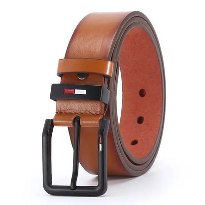 Men’s Synthetic Leather Belt – Classic Style with Modern Durability