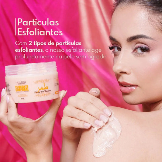 Esfoliante Corporal Miss Rôse 250g – Fragrância Árabe Dies Nectar | Pele Macia e Perfumada