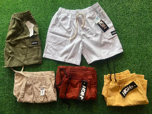 Kit com 3 Bermudas Cargo Masculinas Sarge – Com Elastano, Bolsos Funcionais e Estilo Casual
