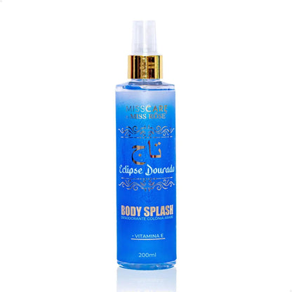 Body Splash Árabe Miss Rôse – Colônia Desodorante 200ml | Fragrância Oriental Intensa e Elegante