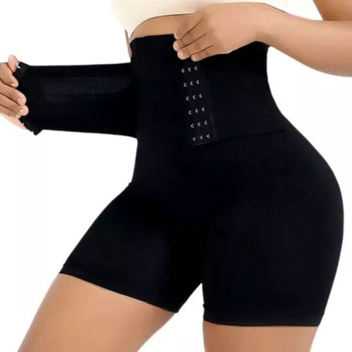 Short Modelador Cintura Alta Levanta Empina Destaca Bumbum