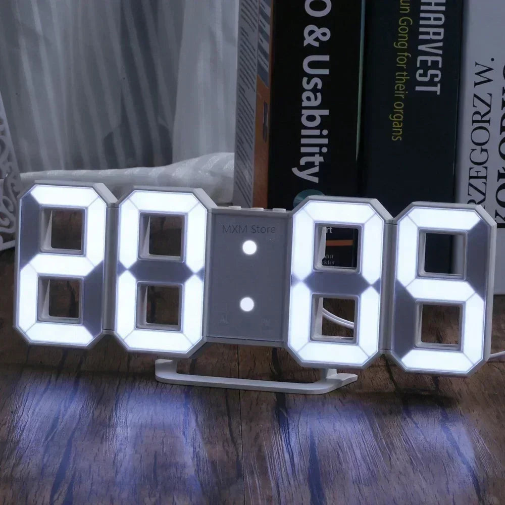 3D LED Digital Clock – Modern Design Meets Functionality