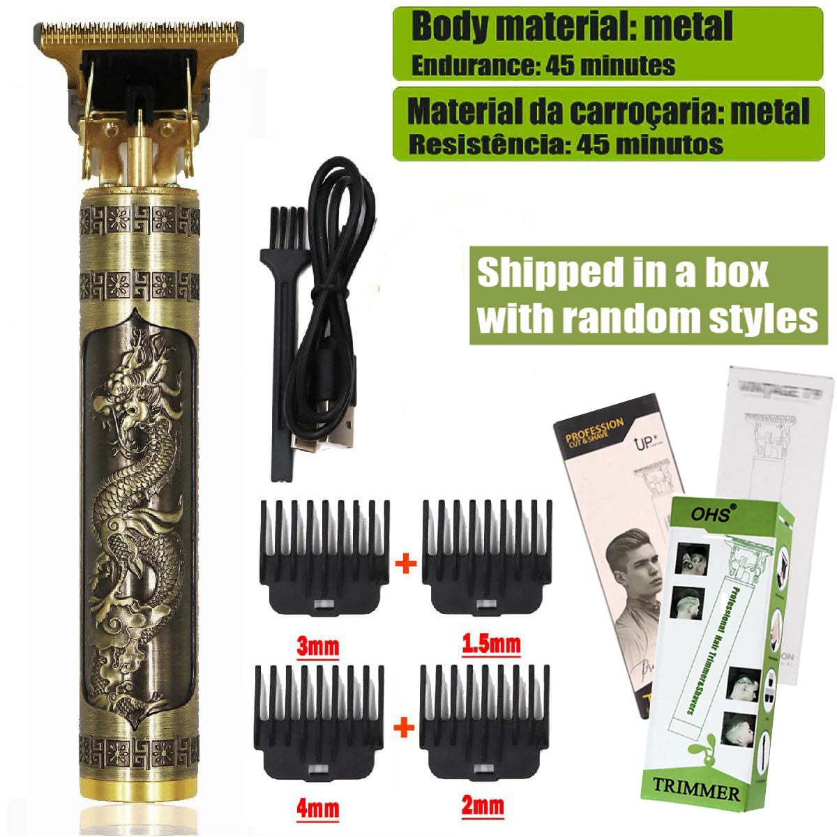 T9 Men's Hair Clipper – Professional Precision in Your Hands