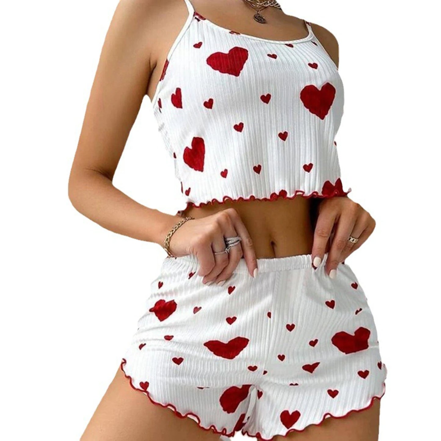 Women’s 2-Piece Pajama Set – Soft, Stylish & Breezy for Cozy Nights