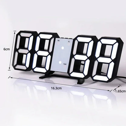 3D LED Digital Clock – Modern Design Meets Functionality