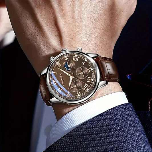 GENEVA Men's Watch – Elegance and Versatility in Every Second