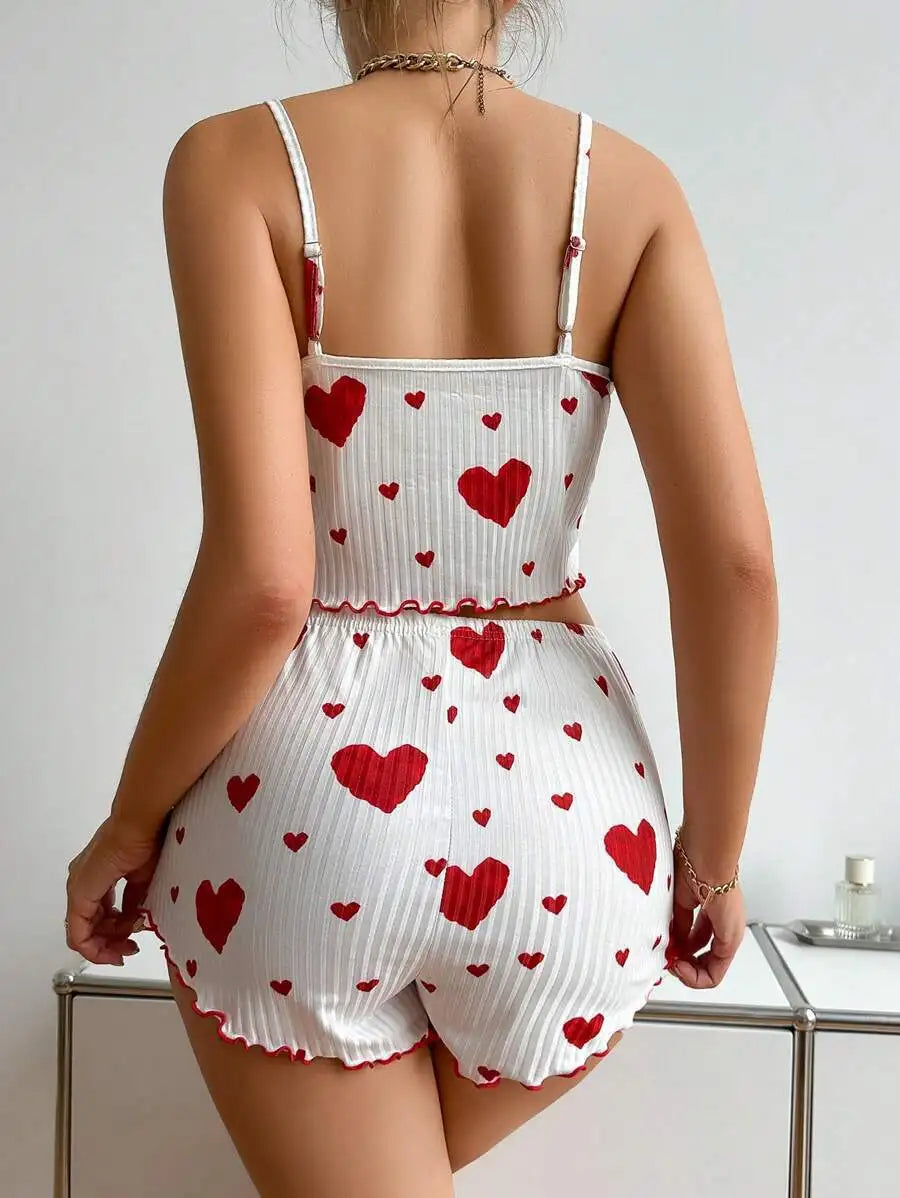 Women’s 2-Piece Pajama Set – Soft, Stylish & Breezy for Cozy Nights