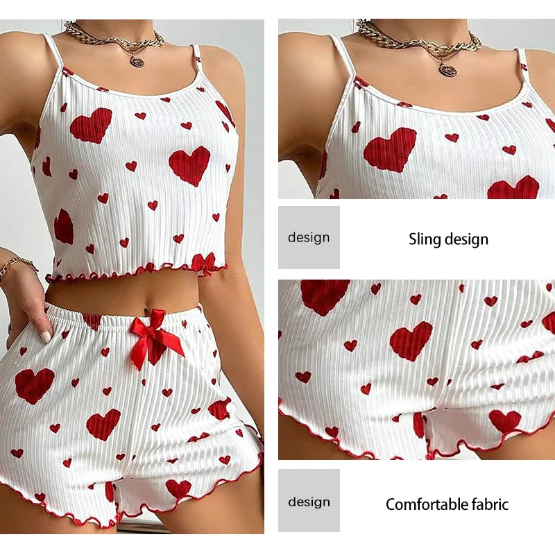 Women’s 2-Piece Pajama Set – Soft, Stylish & Breezy for Cozy Nights
