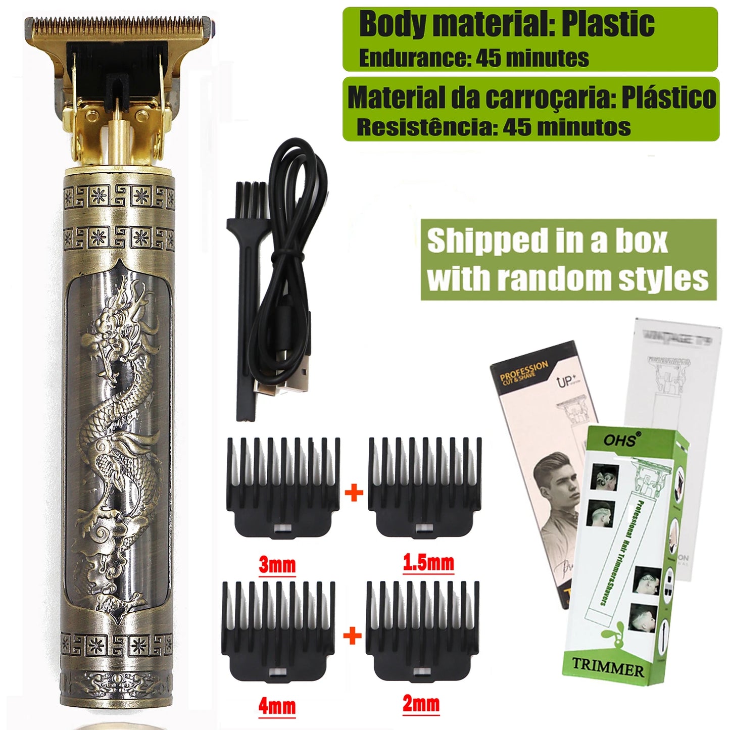 T9 Men's Hair Clipper – Professional Precision in Your Hands