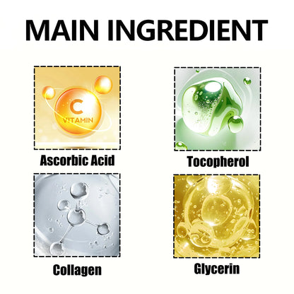 Creme Antienvelhecimento com Cúrcuma, Vitamina C, Colágeno e Ácido Hialurônico – 50g | Hidratante, Antirrugas e Iluminador Facial