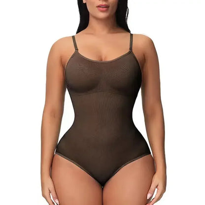 Body Modelador Feminino Sem Costura – Controle de Abdômen, Levanta Bumbum | Roupa Íntima Slim para Uso Diário