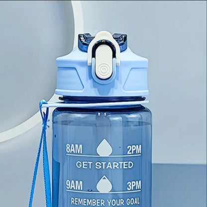 800ml Sports Bottle with Time Scale —