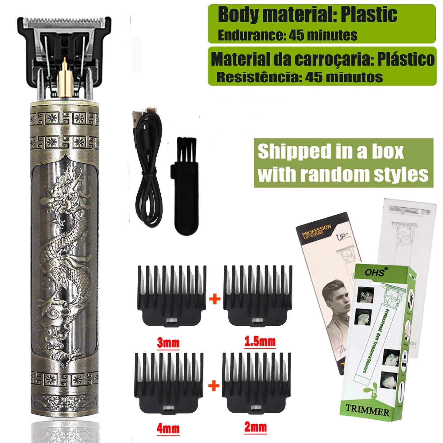 T9 Men's Hair Clipper – Professional Precision in Your Hands