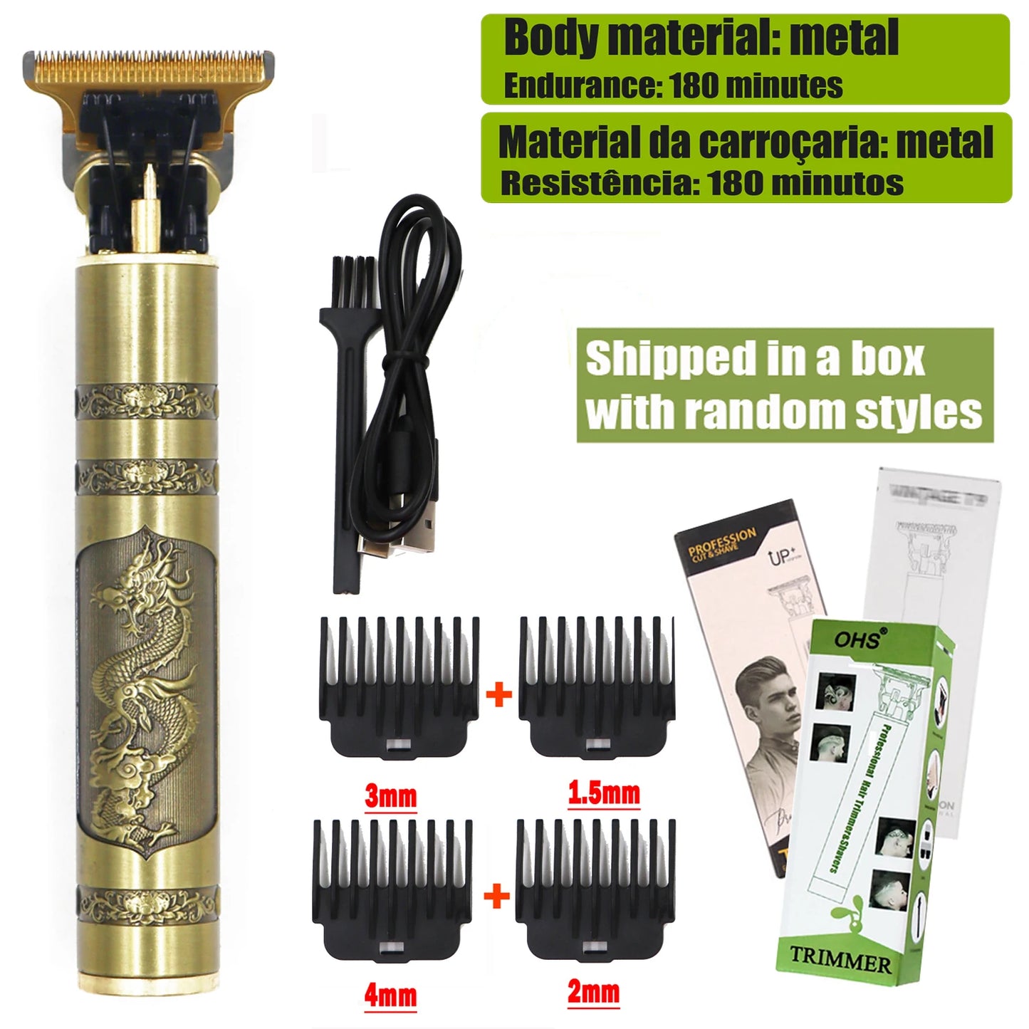 T9 Men's Hair Clipper – Professional Precision in Your Hands