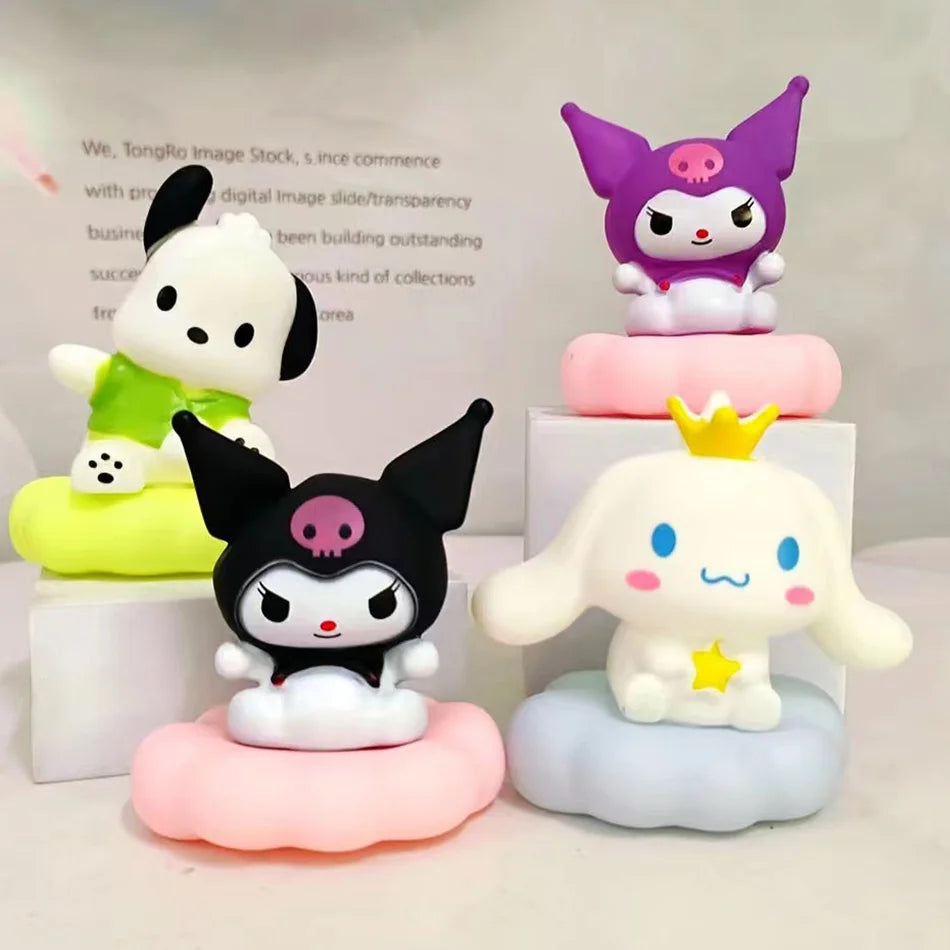 Kawaii Sanrio Night Light – Cute Table Lamp Featuring Kuromi, Cinnamoroll & Pochacco