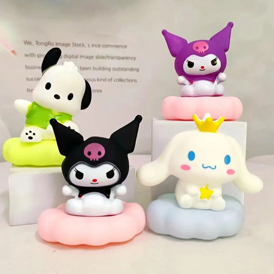 Kawaii Sanrio Night Light – Cute Table Lamp Featuring Kuromi, Cinnamoroll & Pochacco