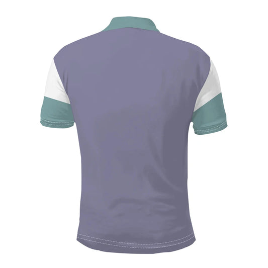 Men’s Polo Shirt with Logo Print – Casual Summer Style