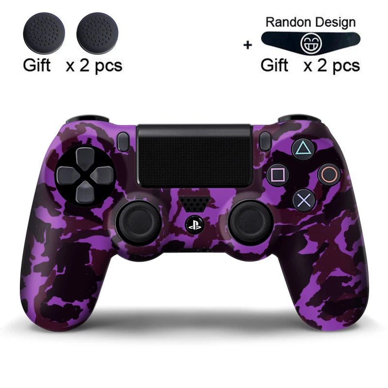 DATA FROG para controle de PS4 da Sony Playstation 4, capa protetora de silicone macio e borracha gel para controle PS4 Pro Slim