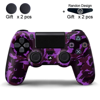 DATA FROG para controle de PS4 da Sony Playstation 4, capa protetora de silicone macio e borracha gel para controle PS4 Pro Slim