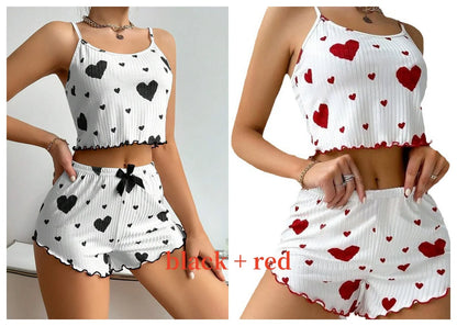 Women’s 2-Piece Pajama Set – Soft, Stylish & Breezy for Cozy Nights