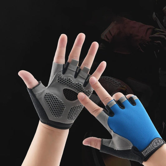 Half-Finger Sports Gloves – Comfort, Grip & Performance for Cycling and Training
