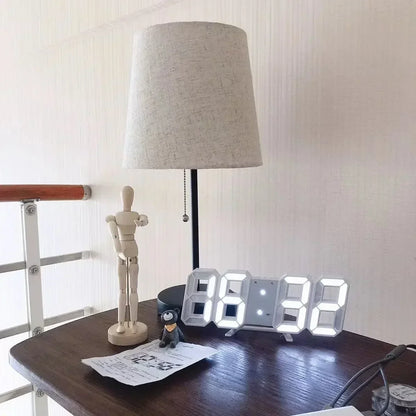 3D LED Digital Clock – Modern Design Meets Functionality