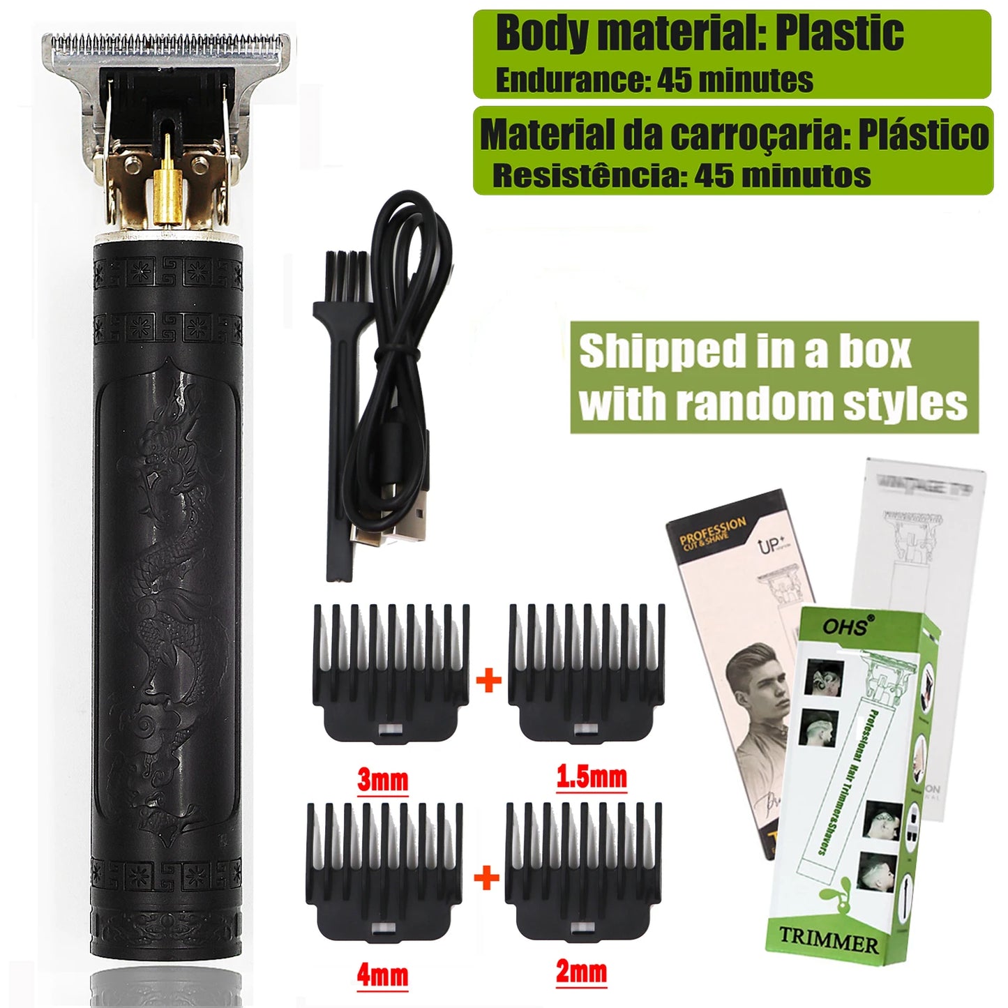 T9 Men's Hair Clipper – Professional Precision in Your Hands