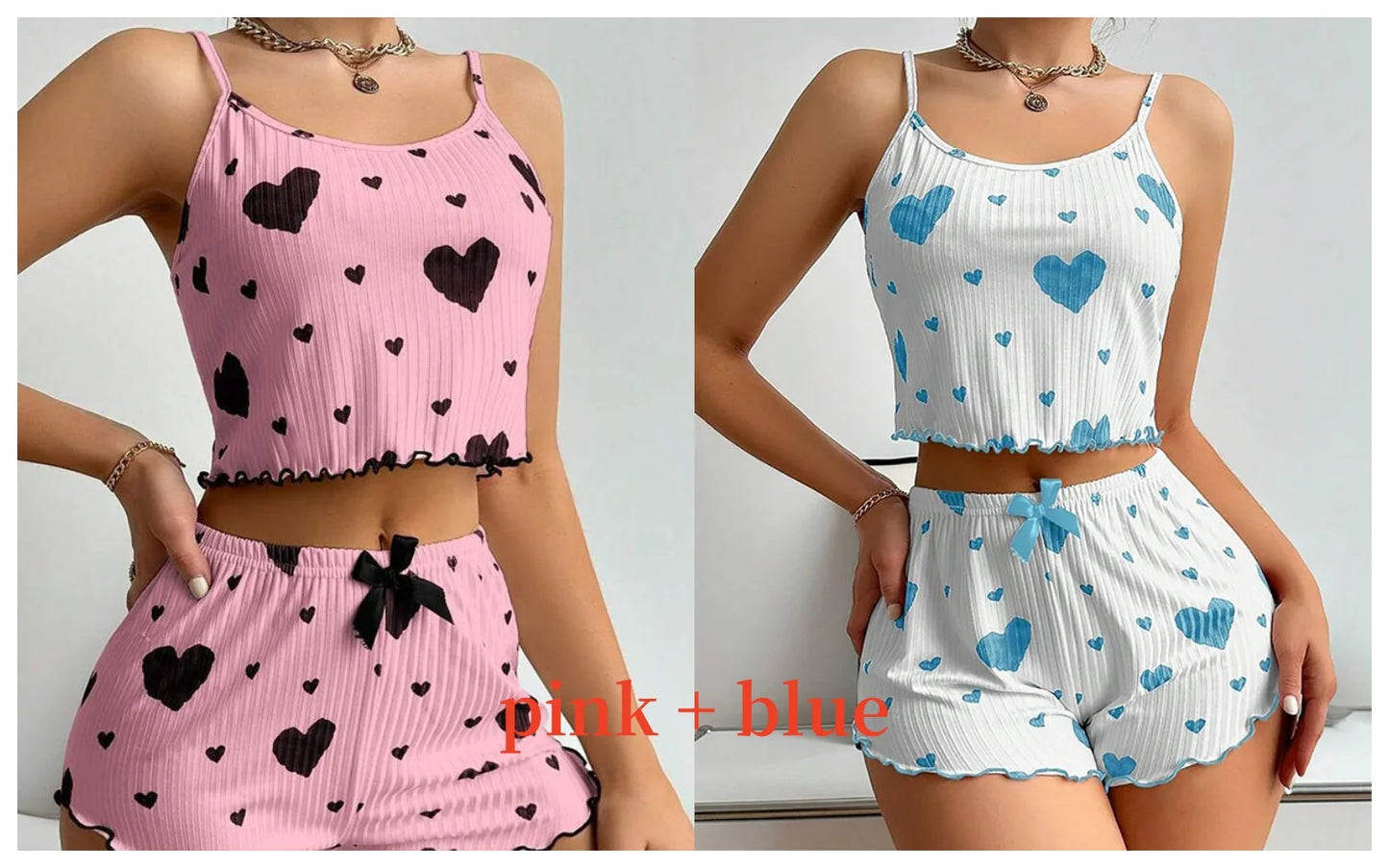 Women’s 2-Piece Pajama Set – Soft, Stylish & Breezy for Cozy Nights